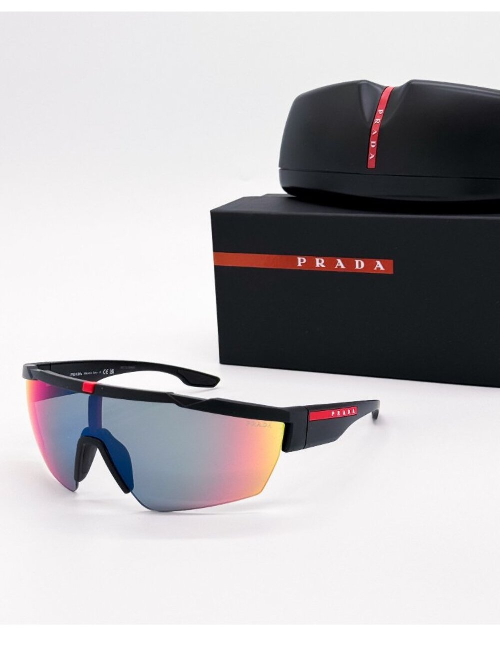 New Prada Linea Rossa PS03XS DG008F Unisex Sunglasses